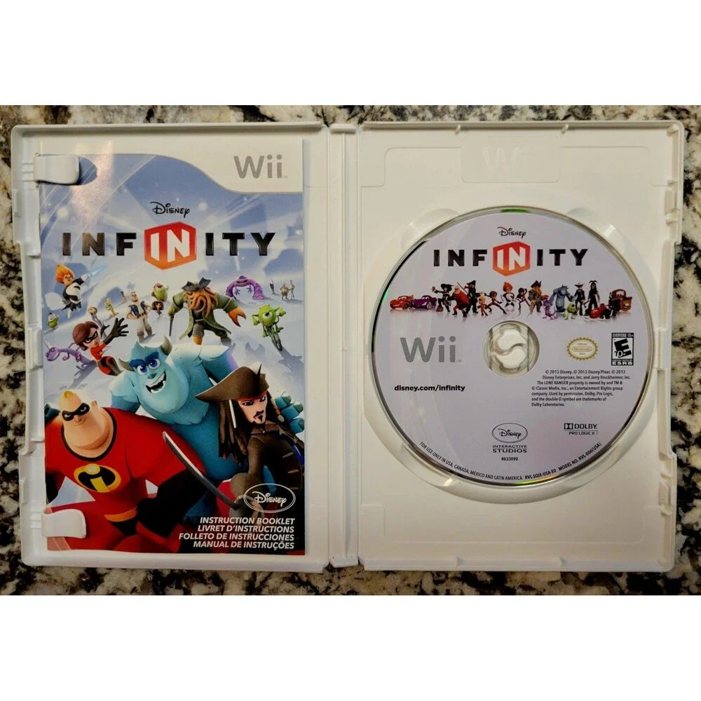 Disney Infinity Game - Nintendo Wii,CIB,MANUAL,TESTED, VG COND,FAST SHIPPING